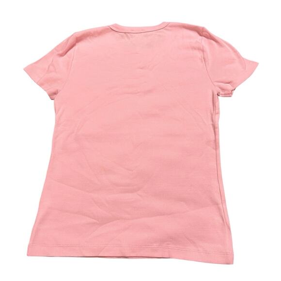 NWT J.Crew Size Small Short-sleeve ribbed crewneck tee Pearl Pale Pink Causal - Picture 3 of 8